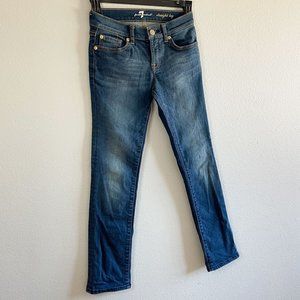 7 For All Mankind straight leg Youth Size 8